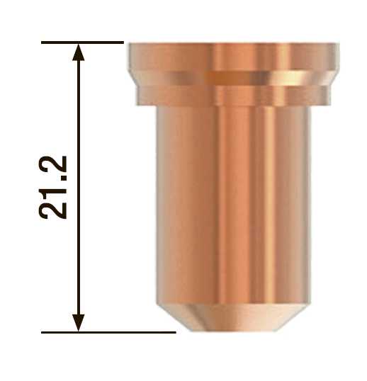 FUBAG Плазменное сопло 1.3 мм/70-80А для FB P80 (FBP80_CT-13) Аксессуары к горелкам Plasma фото, изображение