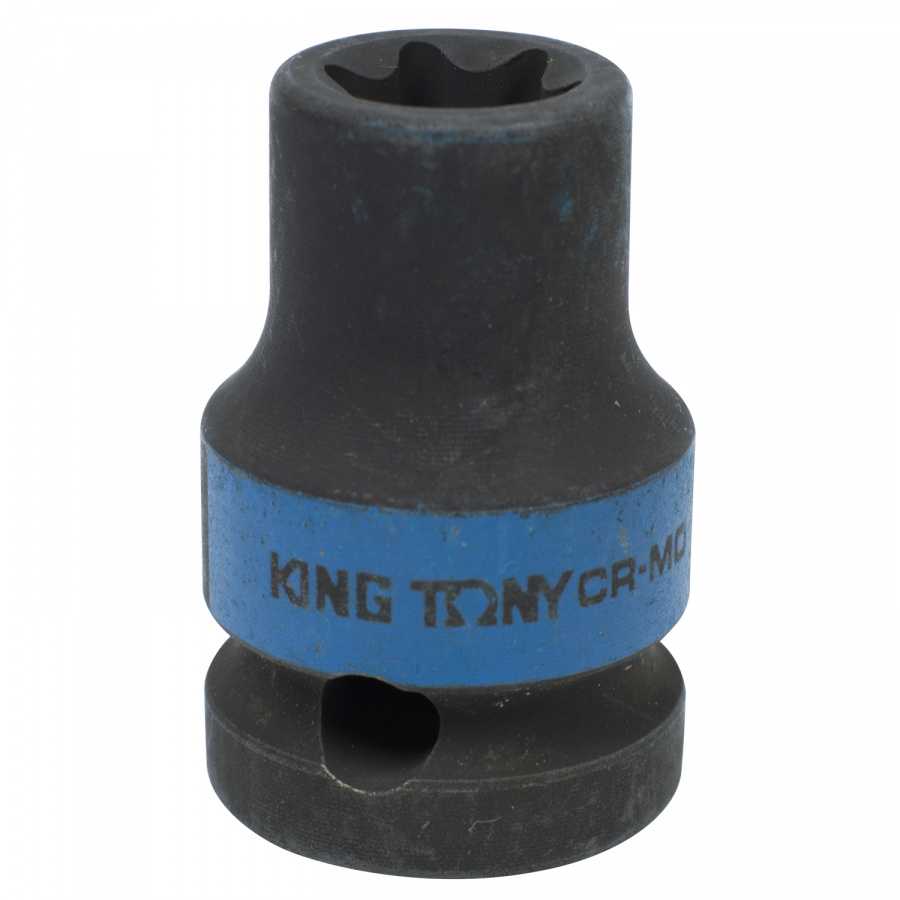 Головка торцевая ударная глубокая TORX Е-стандарт 3/4", E24, L = 110 мм KING TONY 647524M Торцевые головки ударные фото, изображение