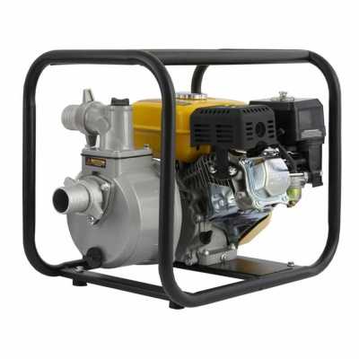 Мотопомпа бензиновая для чистой воды PX-50, 7 л.с, 2", 600 л/мин, глубина 8 м, напор 30 м Denzel Мотопомпы для чистой воды фото, изображение